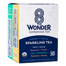 Load image into Gallery viewer, Organic Sparkling Tea Variety Pack
